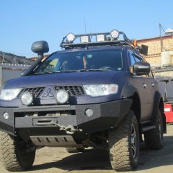 Pajero Sport 3 Dark Blue