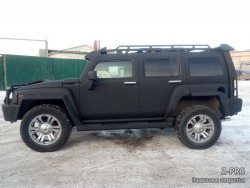 Hummer H3 Black Horror