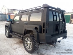 Hummer H3 Black Horror