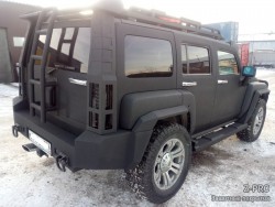 Hummer H3 Black Horror