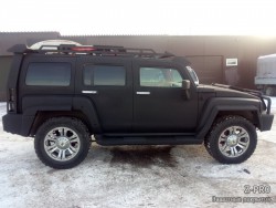 Hummer H3 Black Horror