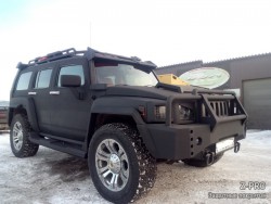 Hummer H3 Black Horror