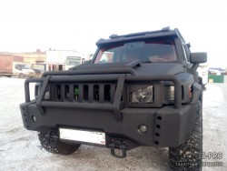 Hummer H3 Black Horror