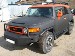 Toyota FJ Cruiser Orange-Black