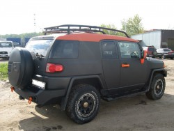 Toyota FJ Cruiser Orange-Black