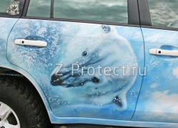 Toyota Land Cruiser 200 White bears Neklen